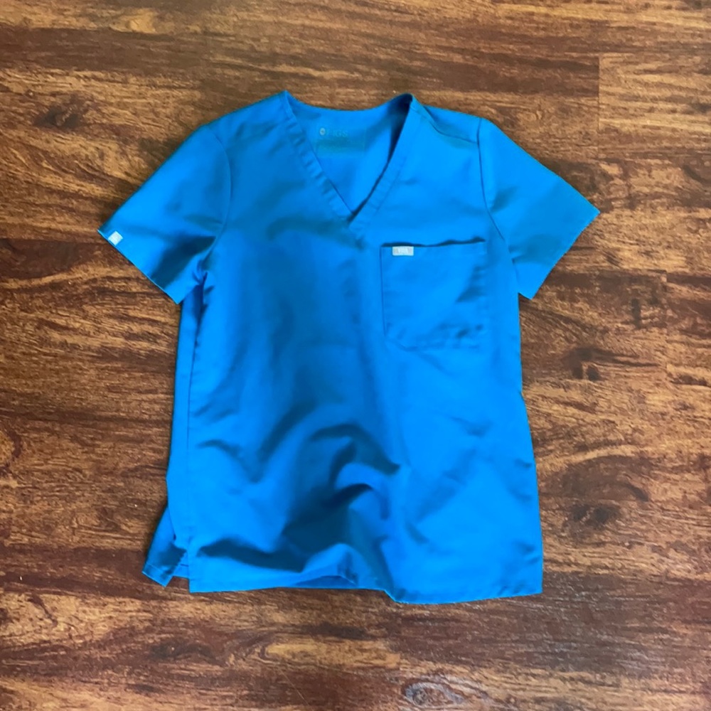 Figs alps blue Catarina top